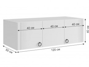 Антресоль трехдверная 117.01 Ева в Аше - asha.magazinmebel.ru | фото - изображение 2