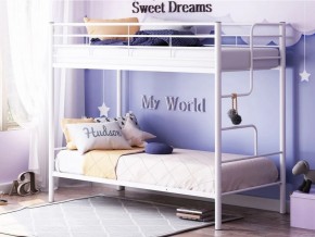 Двухъярусная кровать Севилья-4 белый в Аше - asha.magazinmebel.ru | фото