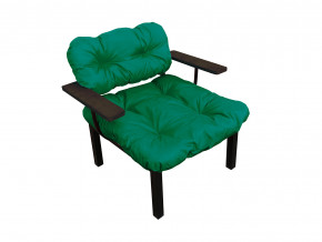 Кресло Дачное зелёная подушка в Аше - asha.magazinmebel.ru | фото