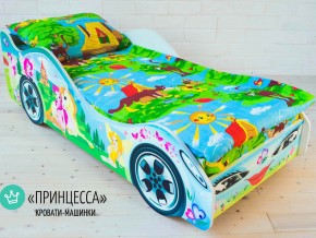 Кровать детская машинка Принцесса в Аше - asha.magazinmebel.ru | фото
