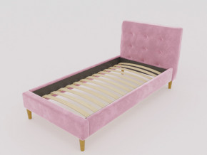 Кровать Пайли 900 розовый в Аше - asha.magazinmebel.ru | фото