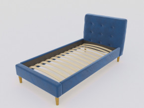 Кровать Пайли 900 синий в Аше - asha.magazinmebel.ru | фото