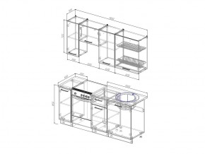 Кухонный гарнитур Жемчуг 1800 в Аше - asha.magazinmebel.ru | фото - изображение 3