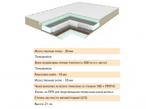 Матрас Тиссая 120х200 в Аше - asha.magazinmebel.ru | фото - изображение 2