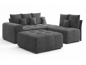 Модульный диван Торонто Вариант 3 Серый в Аше - asha.magazinmebel.ru | фото