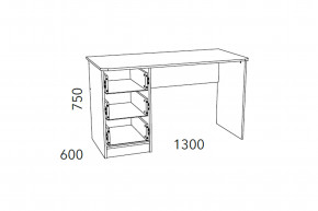 Стол письменный Фанк НМ 011.47-01 М2 в Аше - asha.magazinmebel.ru | фото - изображение 3