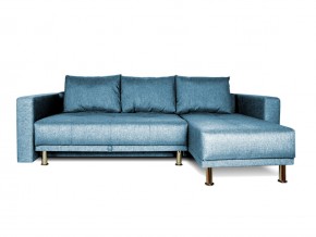 Угловой диван серо-синий с подлокотниками Некст denim в Аше - asha.magazinmebel.ru | фото