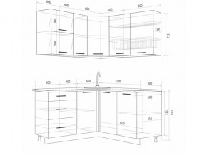 Угловой кухонный гарнитур Флоренс Грин в Аше - asha.magazinmebel.ru | фото - изображение 4